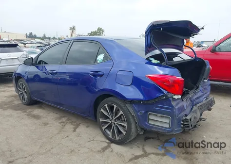 2017 Toyota Corolla Se from USA, damaged, VIN 5YFBURHEXHP730842